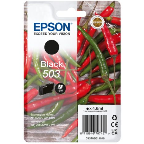 Cartuş Epson 503, C13T09Q14010, T09Q140, negru (black), original