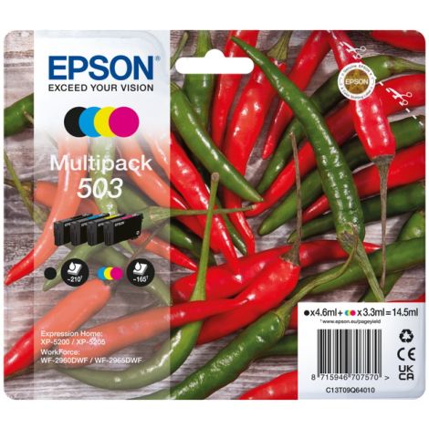 Cartuş Epson 503, C13T09Q64010, T09Q640, CMYK, multipack, original