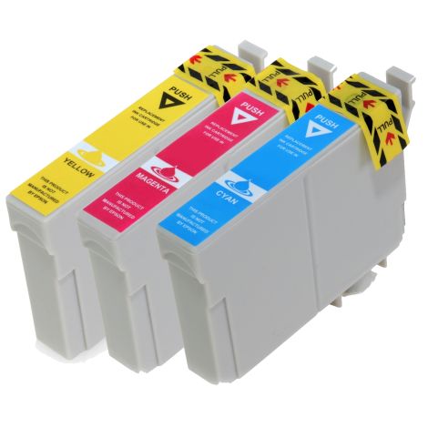 Cartuş Epson T1006, CMY, pachet de trei, multipack, alternativ