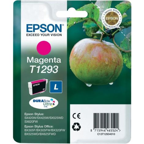 Cartuş Epson T1293, C13T12934012, purpuriu (magenta), original