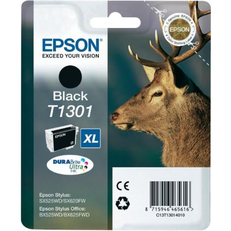 Cartuş Epson T1301, negru (black), original