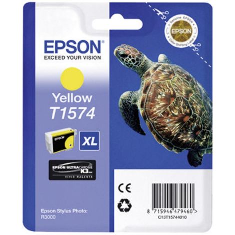 Cartuş Epson T1574, galben (yellow), original