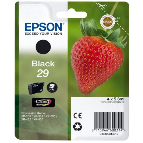 Cartuş Epson T2981 (29), negru (black), original