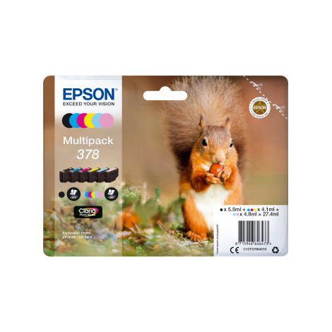 Cartuş Epson 378, T3788, C13T37884010, multipack, original