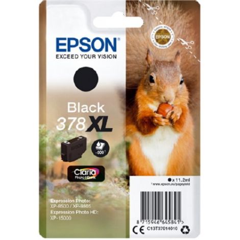 Cartuş Epson 378 XL, T3791, C13T37914010, negru (black), original