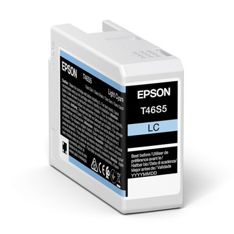 Cartuş Epson T46S5, C13T46S500, azuriu deschis (light cyan), original