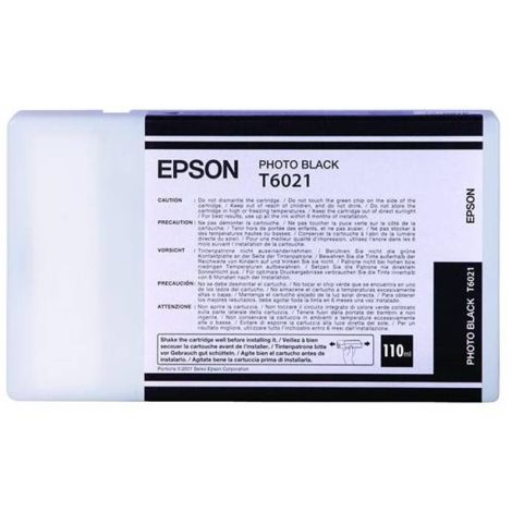 Cartuş Epson T6021, foto neagră (photo black), original