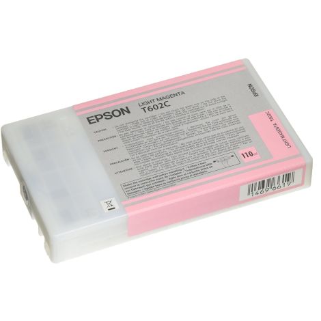 Cartuş Epson T602C, purpuriu deschis (light magenta), original