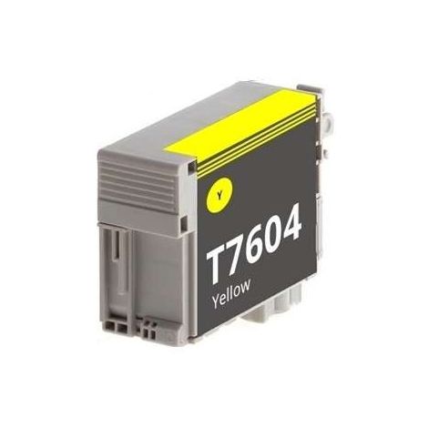 Cartuş Epson T7604, galben (yellow), alternativ