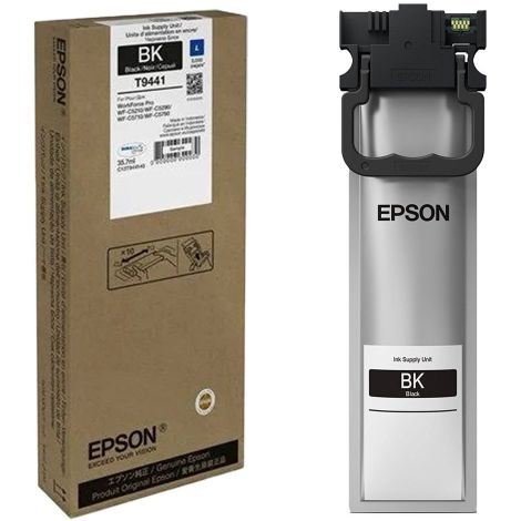 Cartuş Epson T9441, C13T944140, negru (black), original