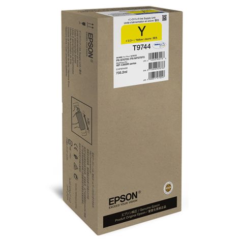 Cartuş Epson T9744, C13T974400, galben (yellow), original