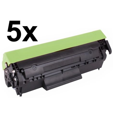 Toner 5 x HP CF283A (83A), pachet de cinci, negru (black), alternativ