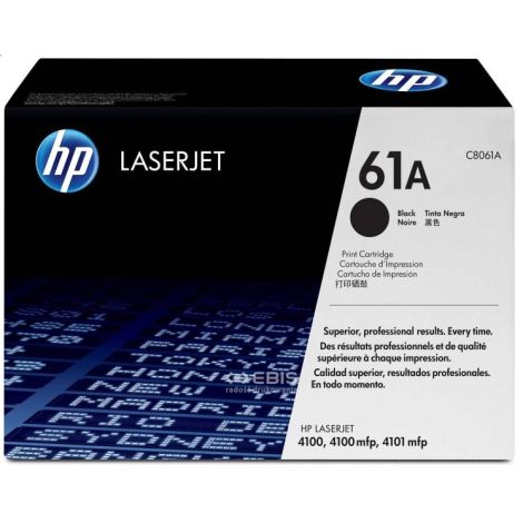 Toner HP C8061A (61A), negru (black), original