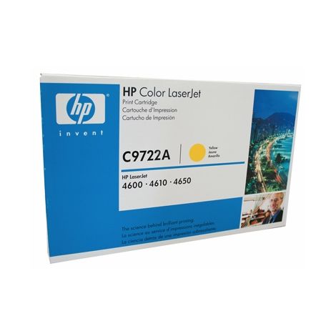 Toner HP C9722A (641A), galben (yellow), original