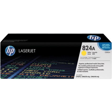 Toner HP CB382A (824A), galben (yellow), original