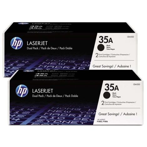 Toner HP CB435AD (35A), pachet de două, negru (black), original