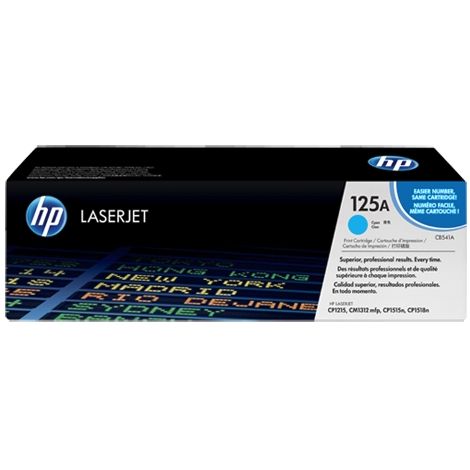 Toner HP CB541A (125A), azuriu (cyan), original