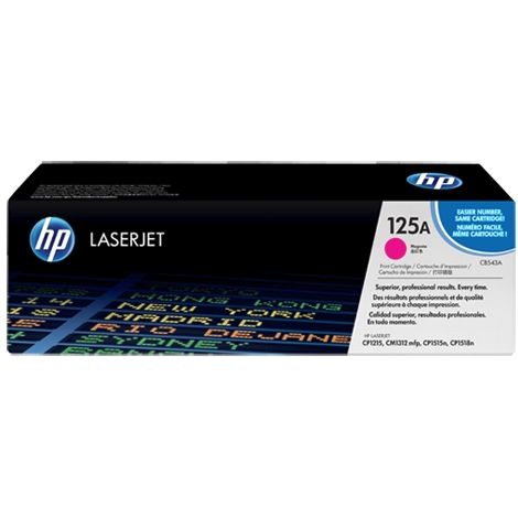 Toner HP CB543A (125A), purpuriu (magenta), original