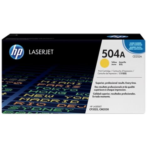 Toner HP CE252A (504A), galben (yellow), original