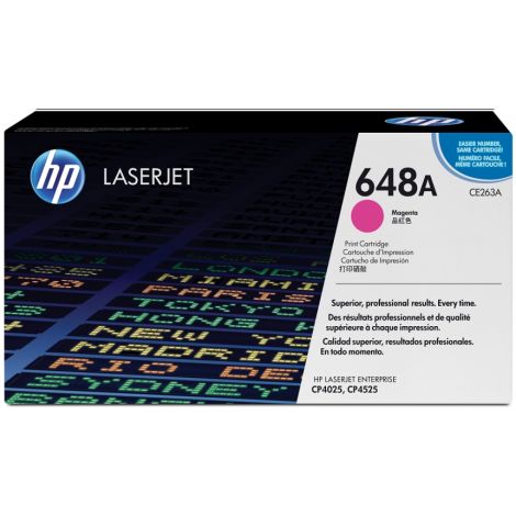 Toner HP CE263A (648A), purpuriu (magenta), original