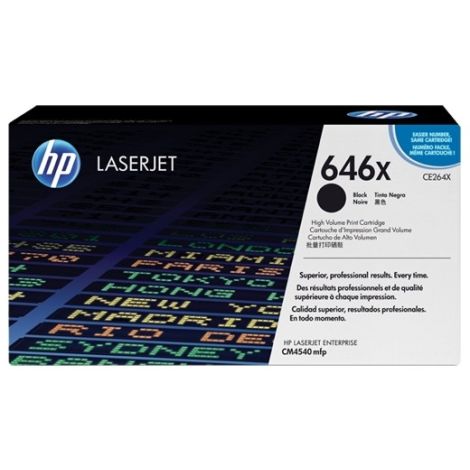 Toner HP CE264X (646X), negru (black), original