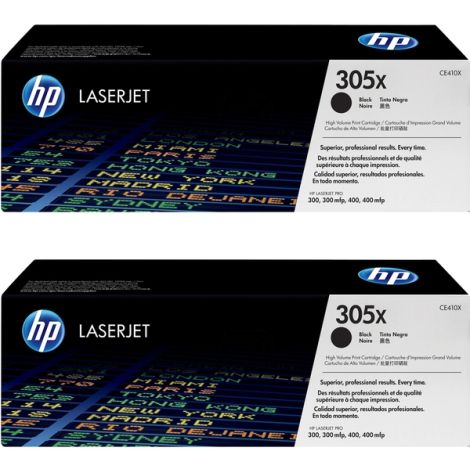 Toner HP CE410XD (305X), pachet de două, negru (black), original