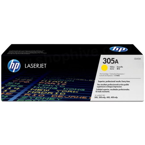 Toner HP CE412A (305A), galben (yellow), original