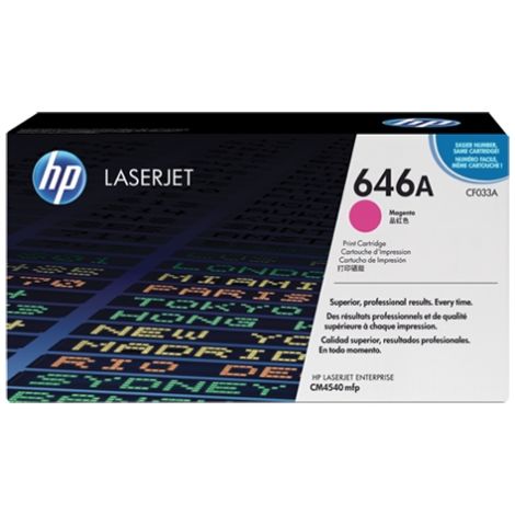 Toner HP CF033A (646A), purpuriu (magenta), original