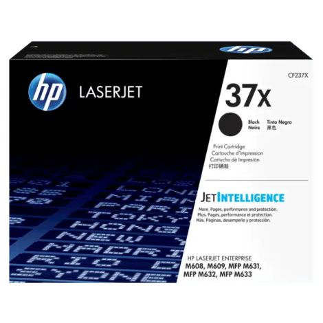 Toner HP 37X, CF237X, negru (black), original