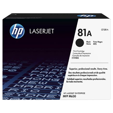 Toner HP CF281A (81A), negru (black), original