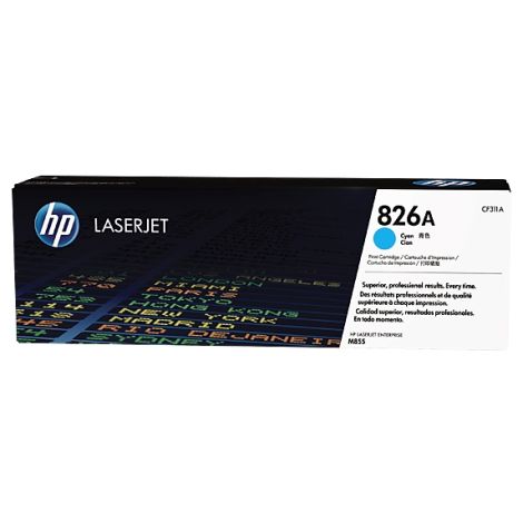 Toner HP CF311A (826A), azuriu (cyan), original