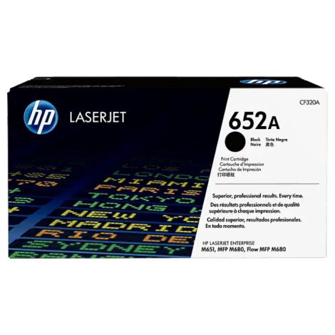 Toner HP 652A, CF320A, negru (black), original