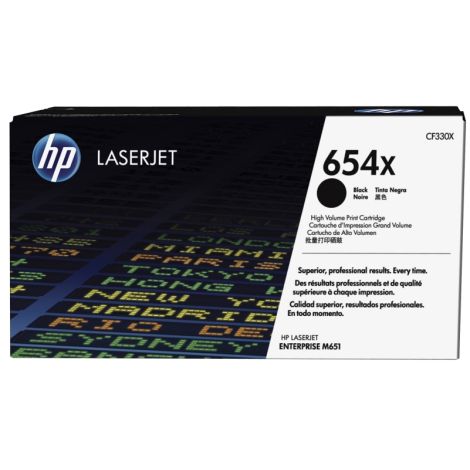 Toner HP CF330X (654X), negru (black), original