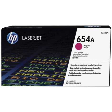 Toner HP CF333A (654A), purpuriu (magenta), original