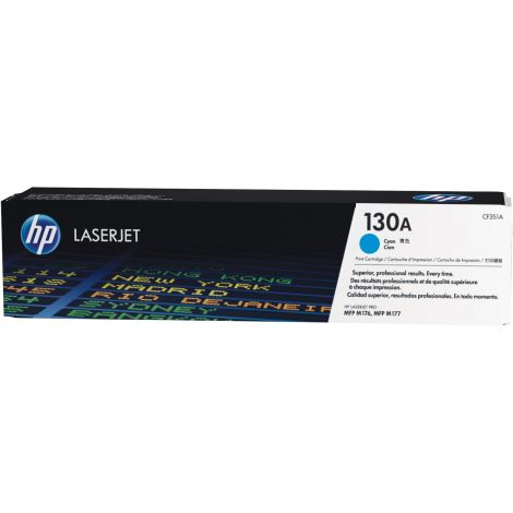 Toner HP CF351A (130A), azuriu (cyan), original