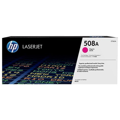 Toner HP CF363A (508A), purpuriu (magenta), original