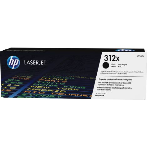 Toner HP CF380X (312X), negru (black), original