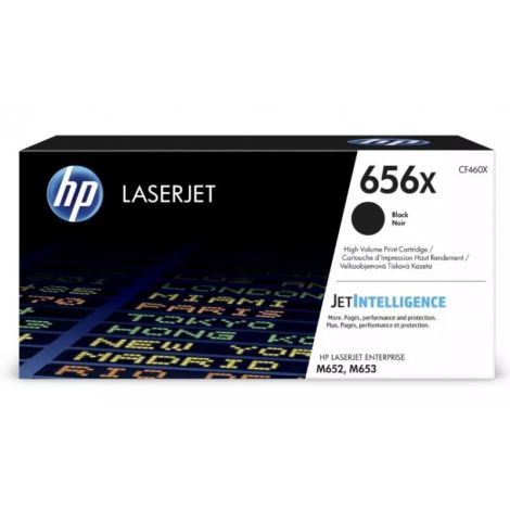 Toner HP 656X, CF460X, negru (black), original