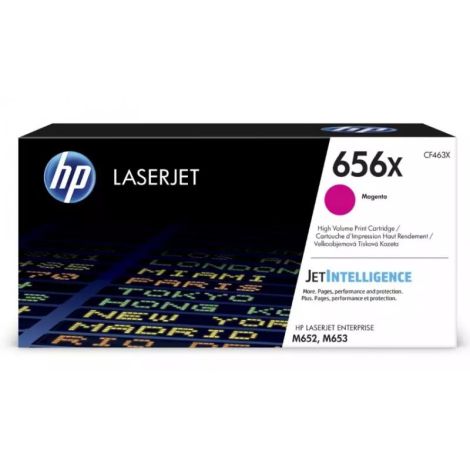 Toner HP 656X, CF463X, purpuriu (magenta), original