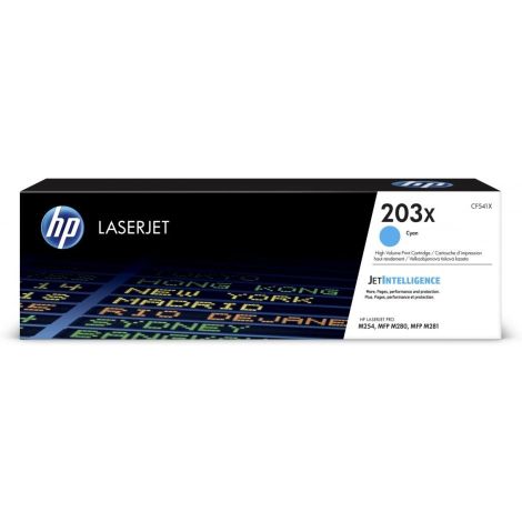 Toner HP CF541X, azuriu (cyan), original