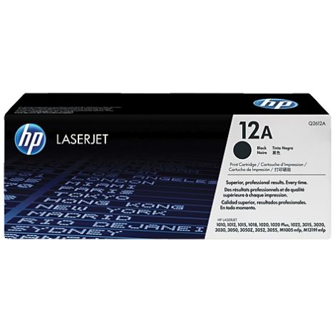 Toner HP Q2612A (12A), negru (black), original