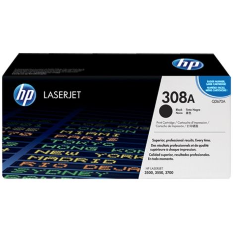 Toner HP Q2670A (308A), negru (black), original