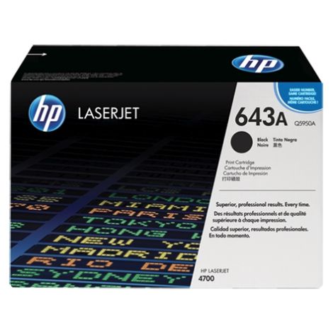 Toner HP Q5950A (643A), negru (black), original