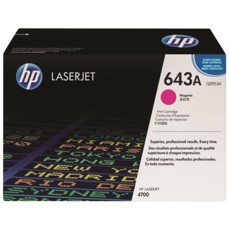 Toner HP Q5953A (643A), purpuriu (magenta), original