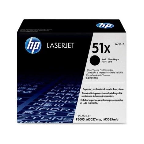 Toner HP Q7551X (51X), negru (black), original