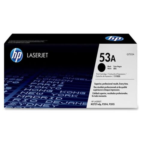 Toner HP Q7553A (53A), negru (black), original