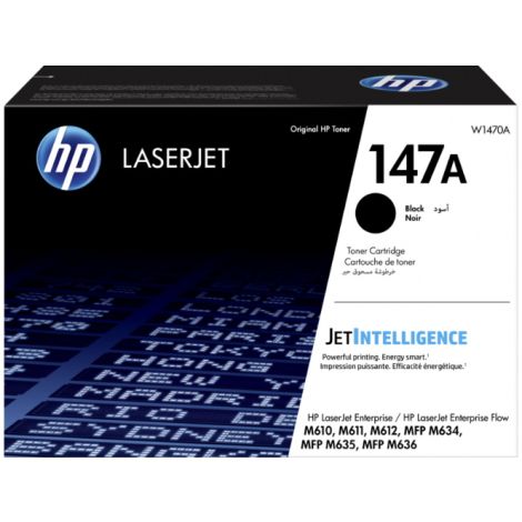 Toner HP 147A, W1470A, negru (black), original