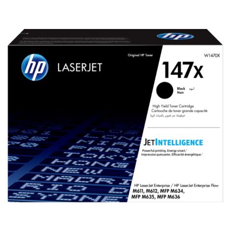 Toner HP 147X, W1470X, negru (black), original