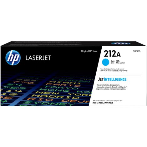 Toner HP 212A, W2121A, azuriu (cyan), original