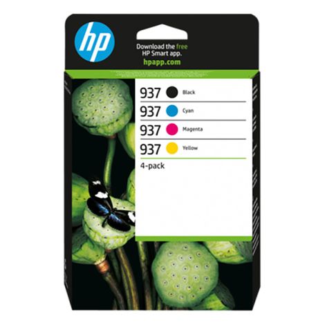 Cartuş HP 937, 6C400NE, CMYK, multipack, original